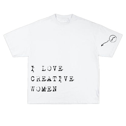I luv Creative Women "T-shirt"